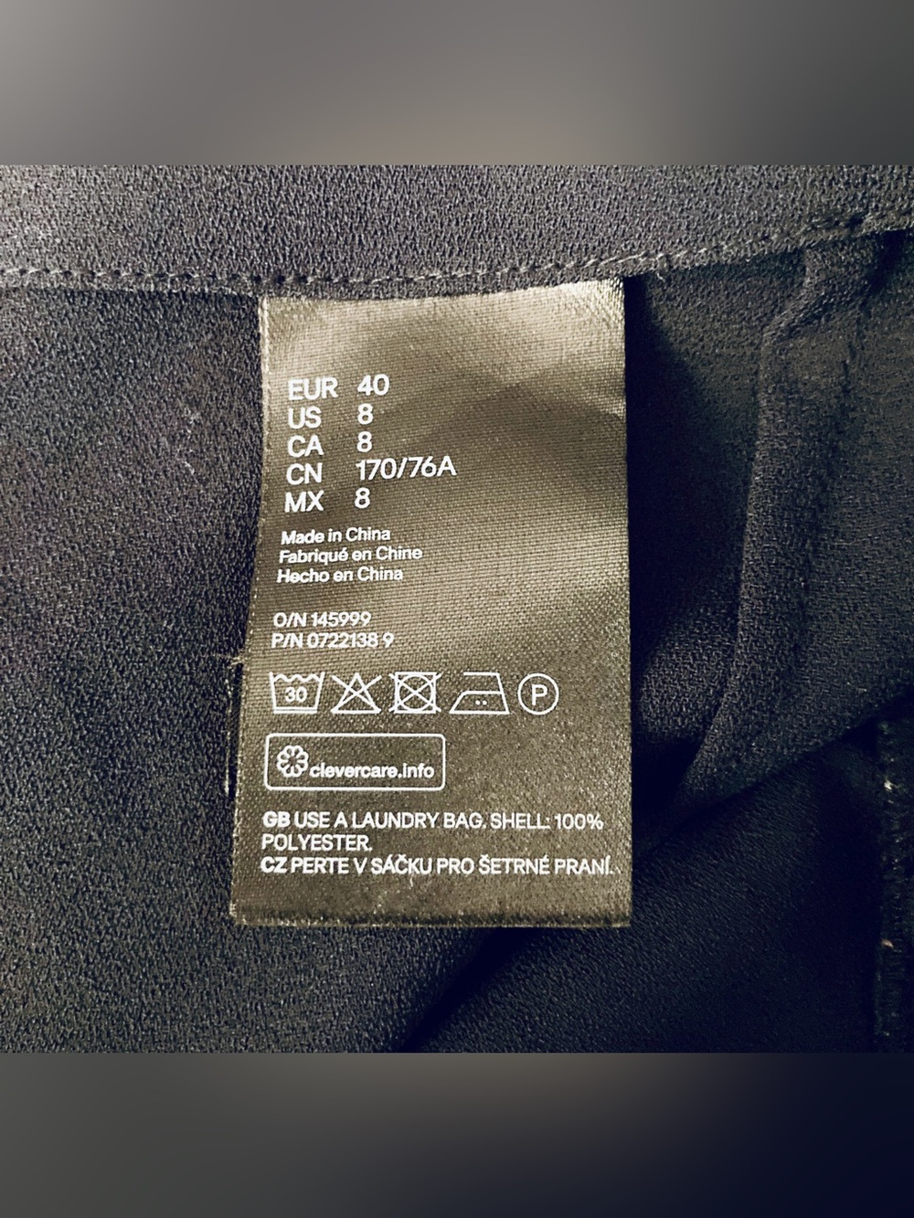 H&M Navy Wide-Leg Sailor Pants - Picture 4 of 4